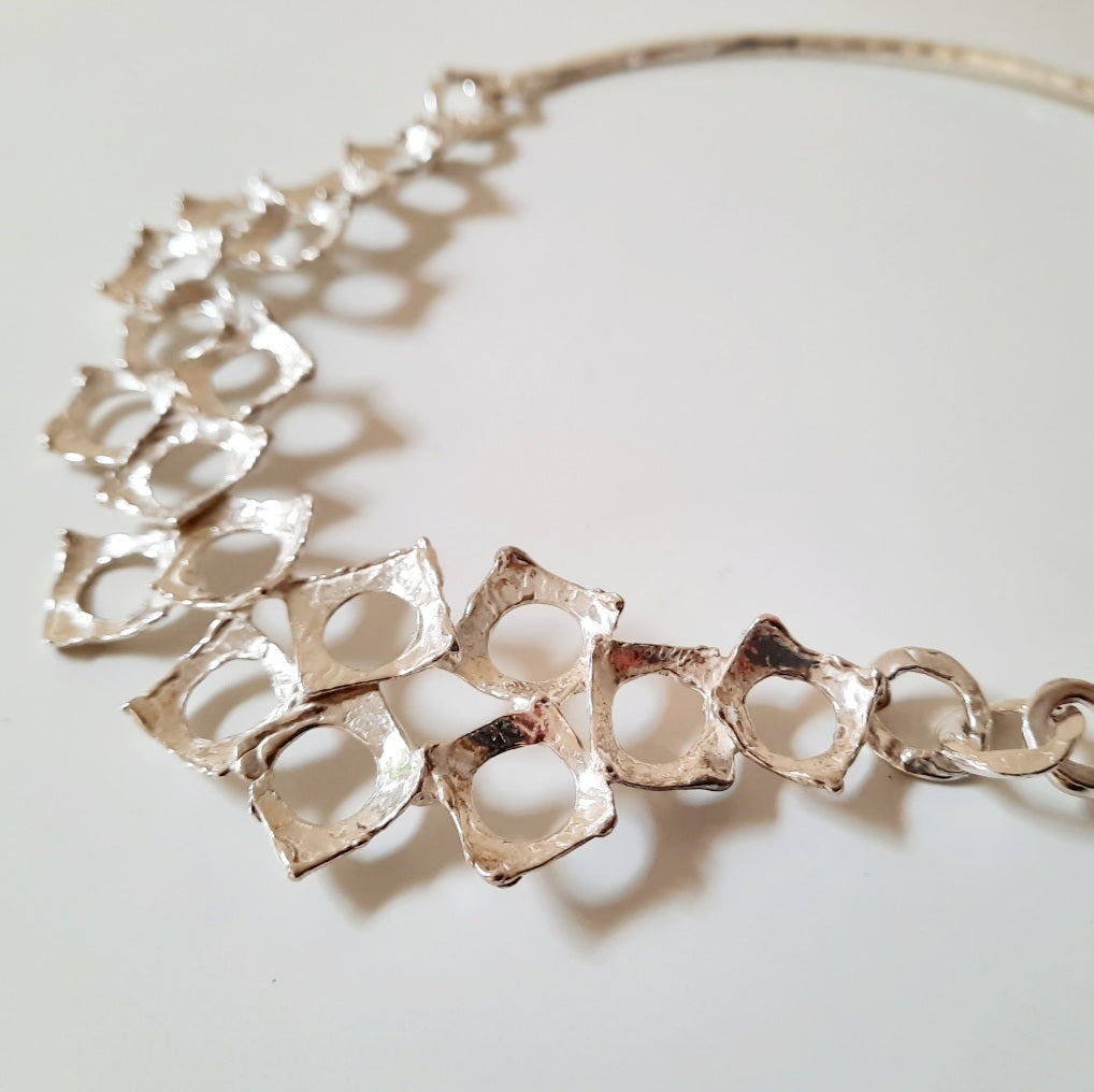 Collana Carrè  in argento