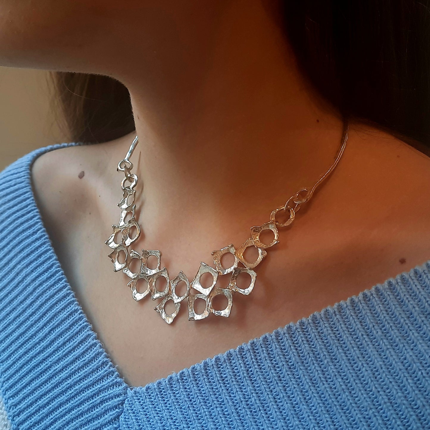 Collana Carrè  in argento