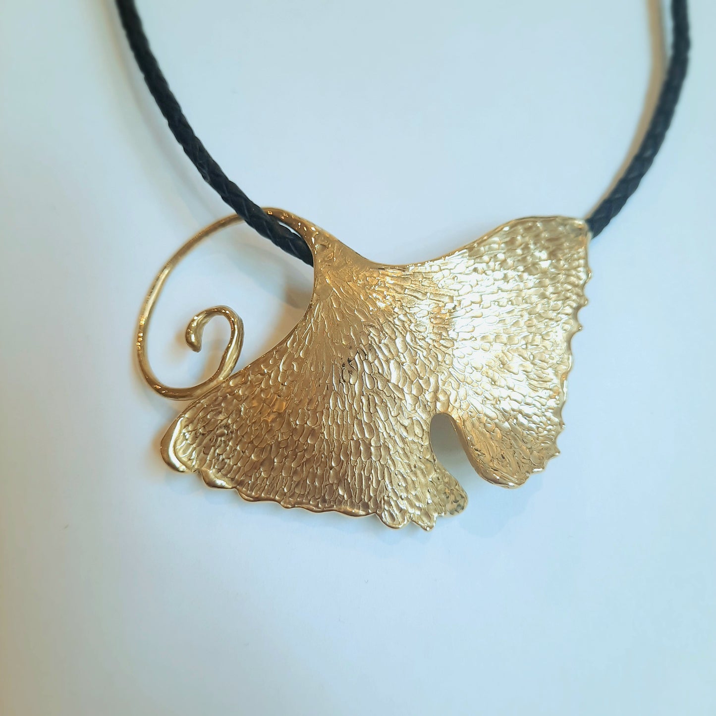 Collana Foglia di Gingko