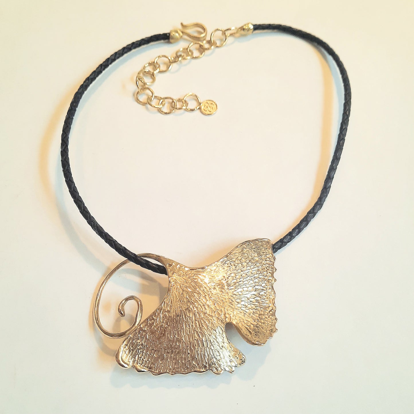 Collana Foglia di Gingko