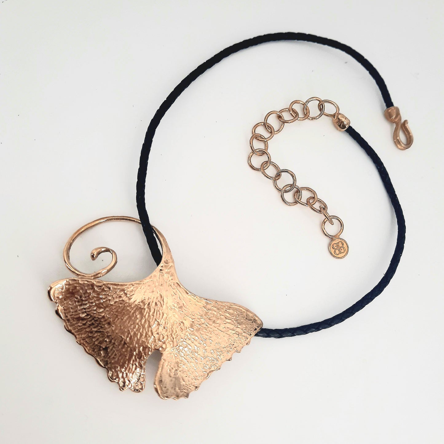 Collana Foglia di Gingko