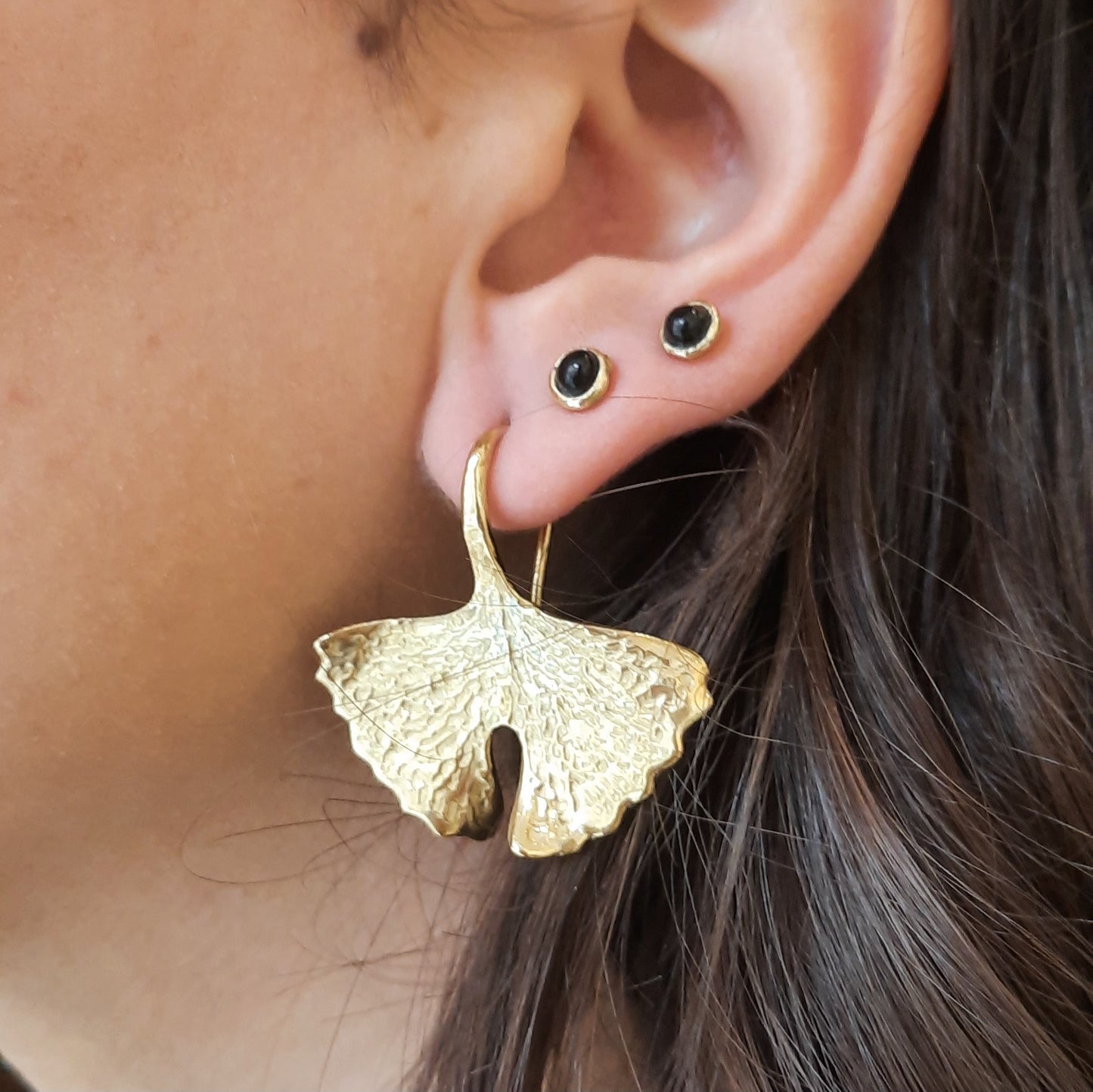 Orecchini Gingko grandi