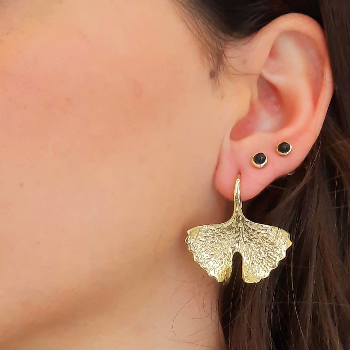 Orecchini Gingko grandi