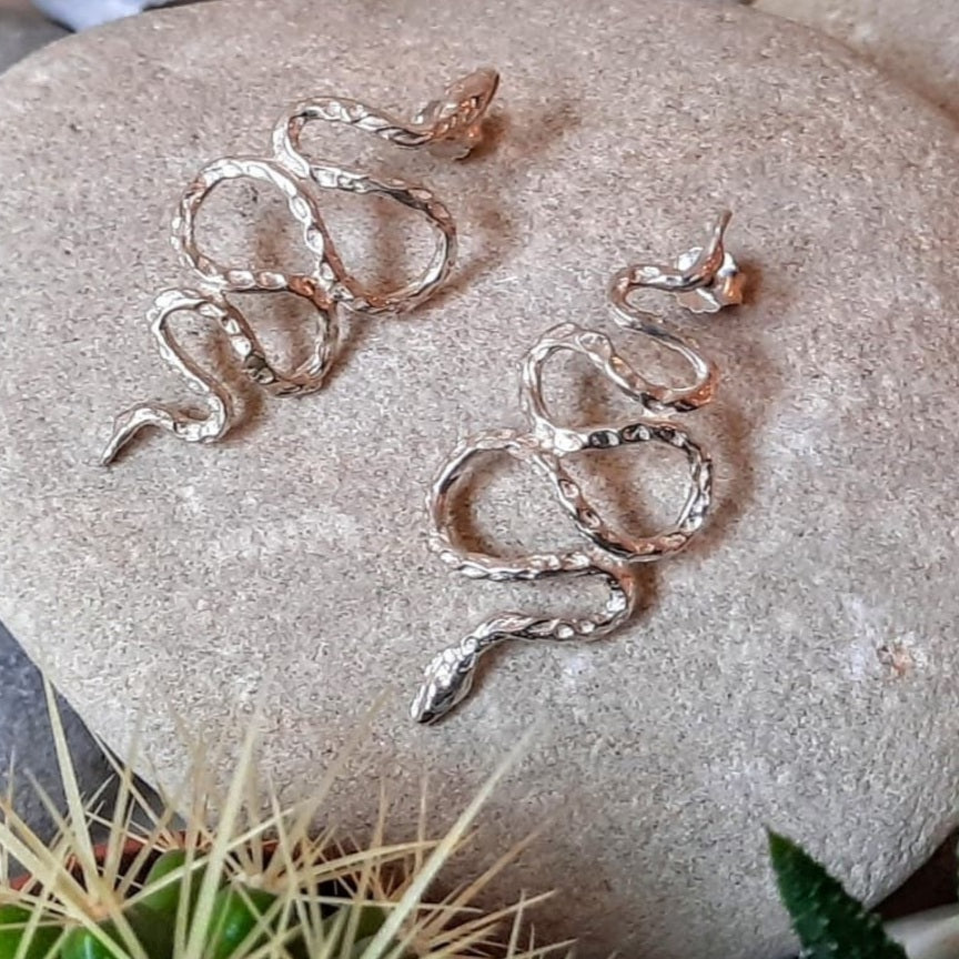 Orecchini serpentello