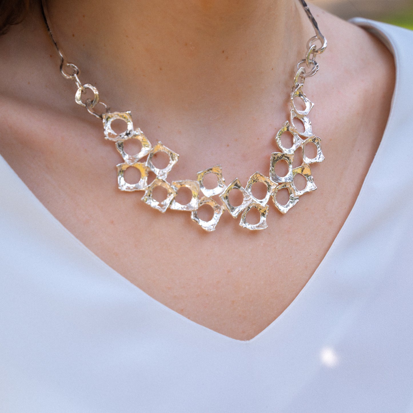 Collana Carrè  in argento
