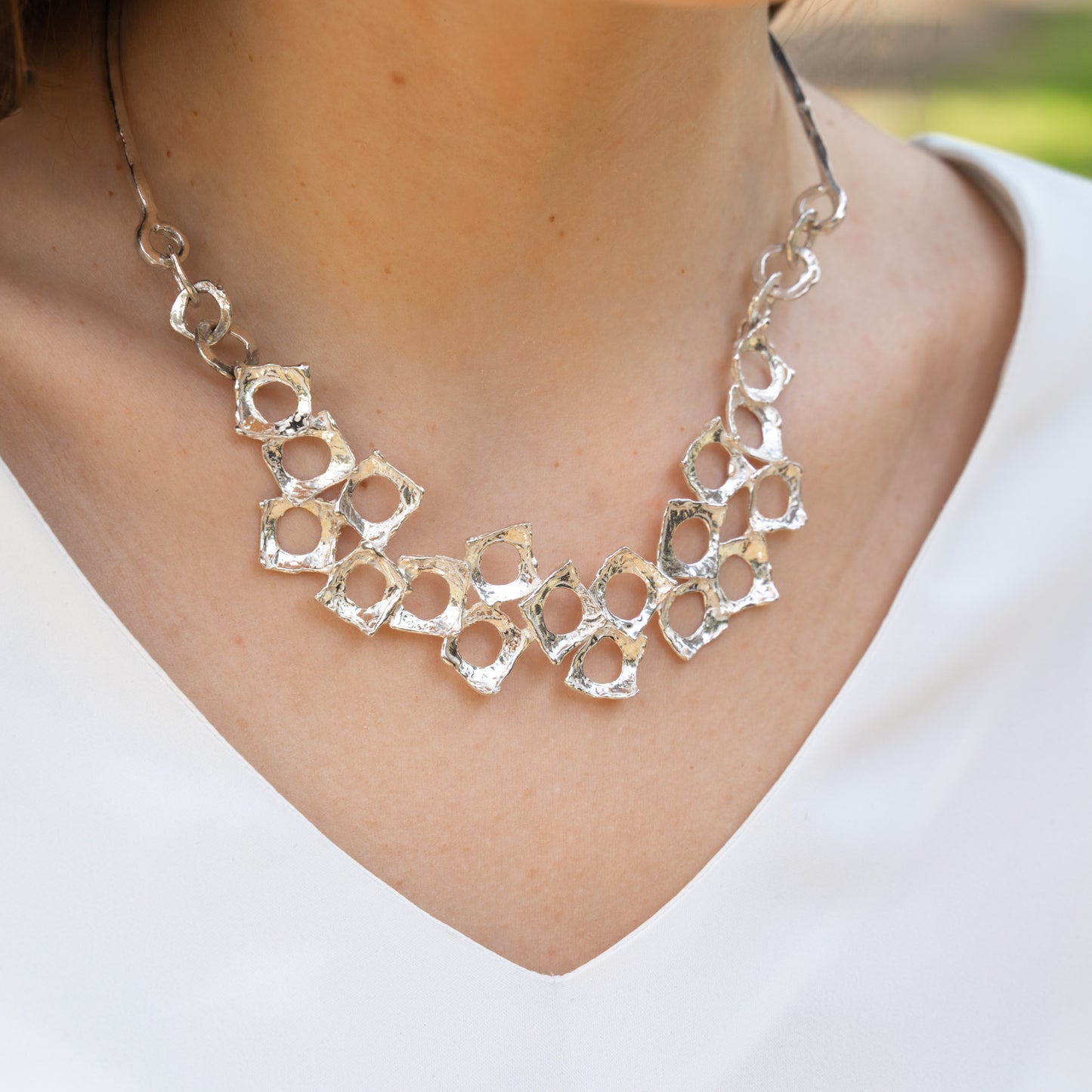 Collana Carrè  in argento