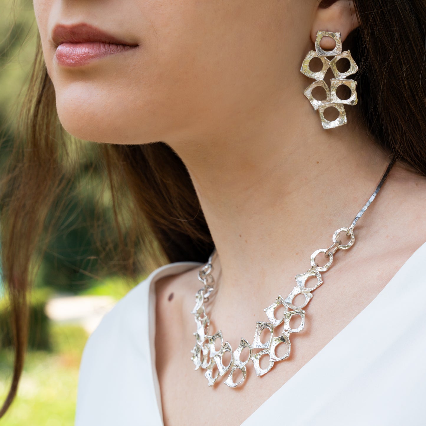Collana Carrè  in argento