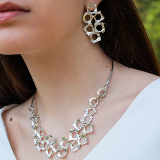 Collana Carrè in argento